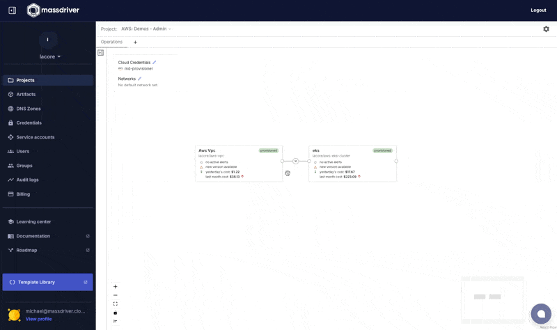 Download kubeconfig